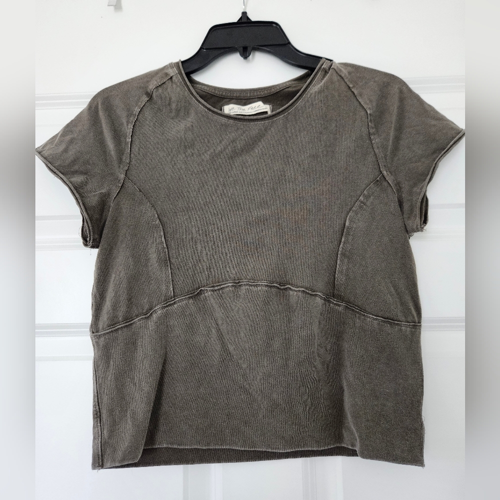 Free People Cropped Tee